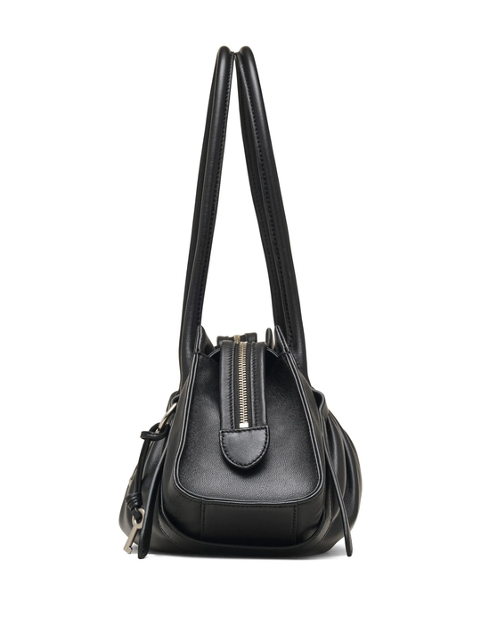 black bag, side view