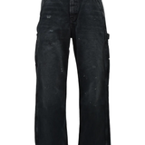 black pants, front view