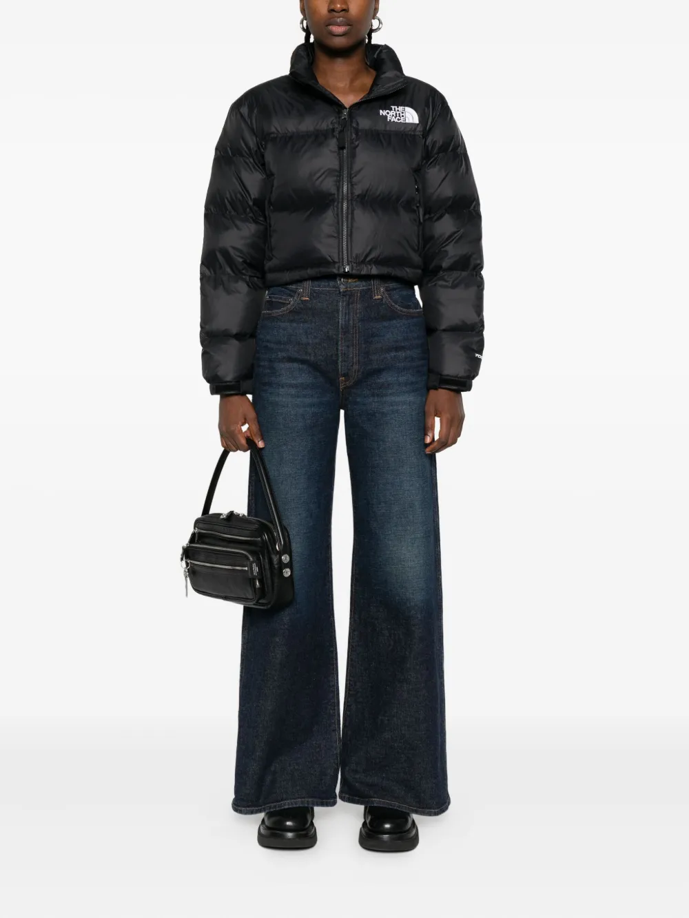 Black jacket, full body view