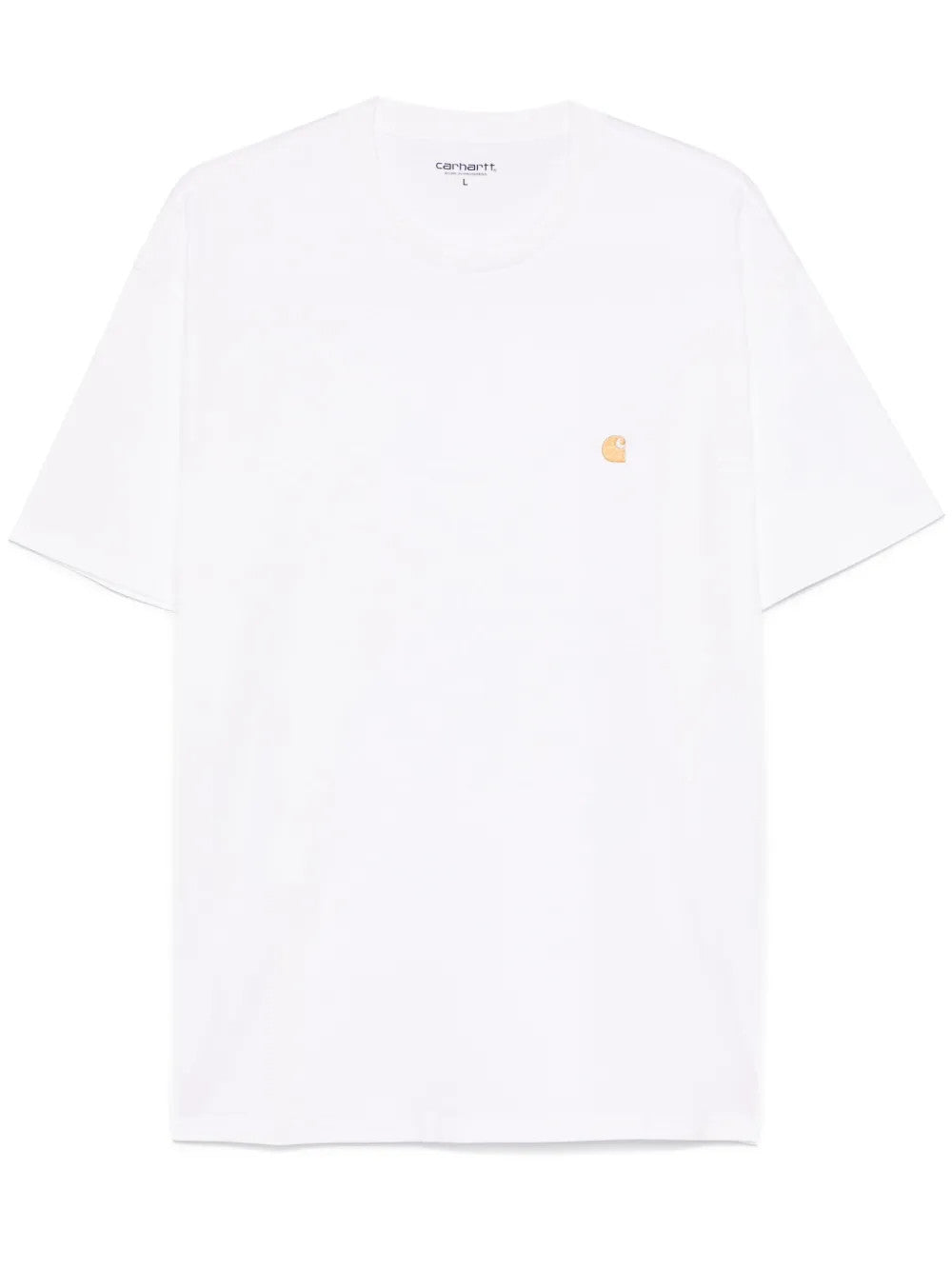 White t-shirt, front view