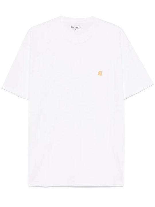 White t-shirt, front view