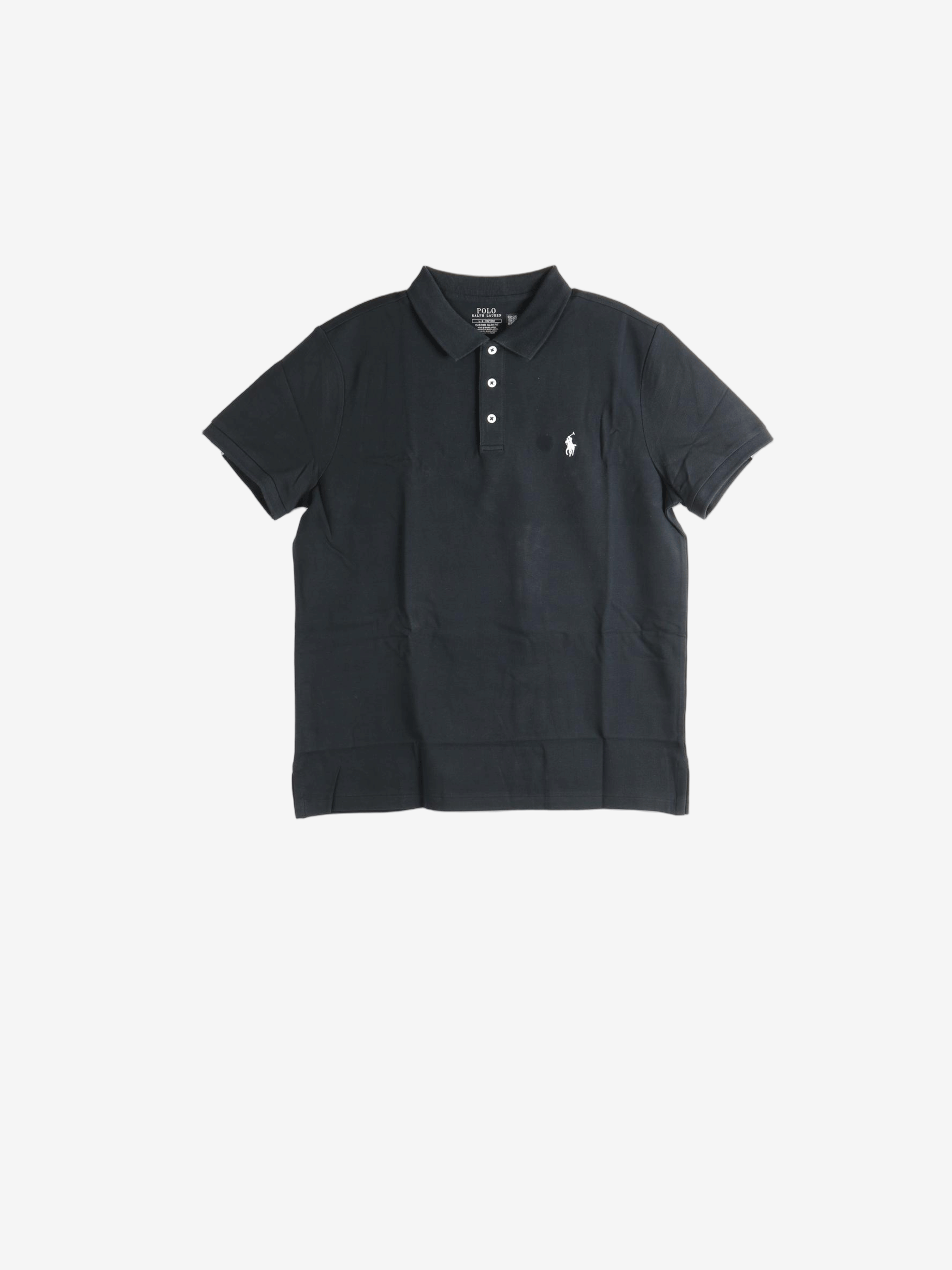 Black shirt, front view