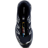 Navy shoes, front view