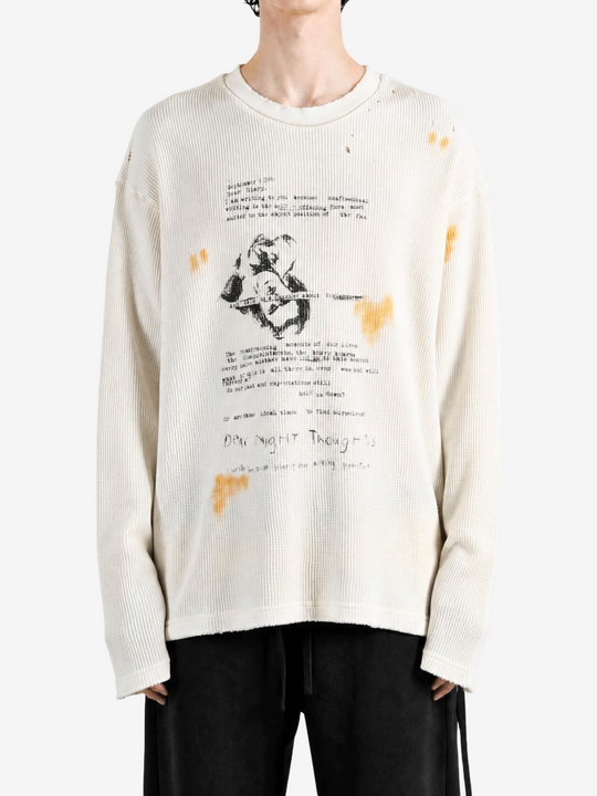 Tan t-shirt, front view