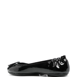 Black shoes, back view