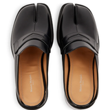 Black shoes, top view