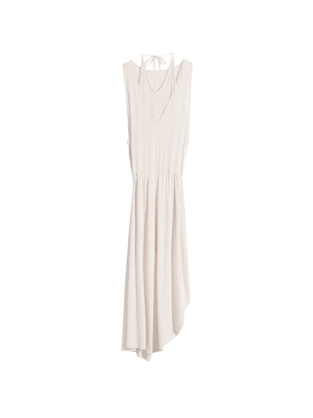 Tan dress, front view
