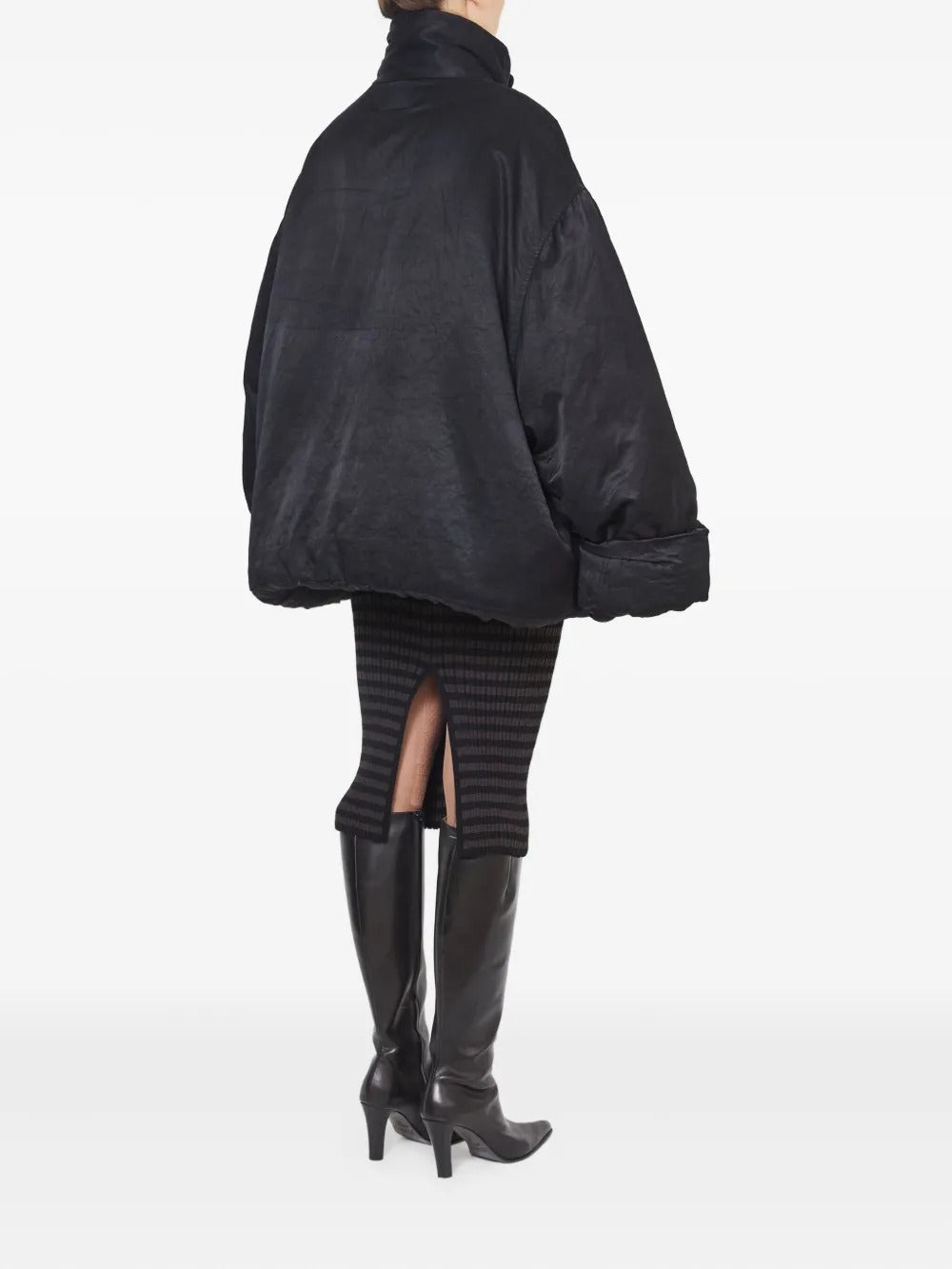 Black jacket, full body view