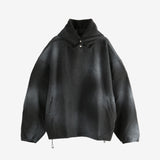 Black hoodie, front view