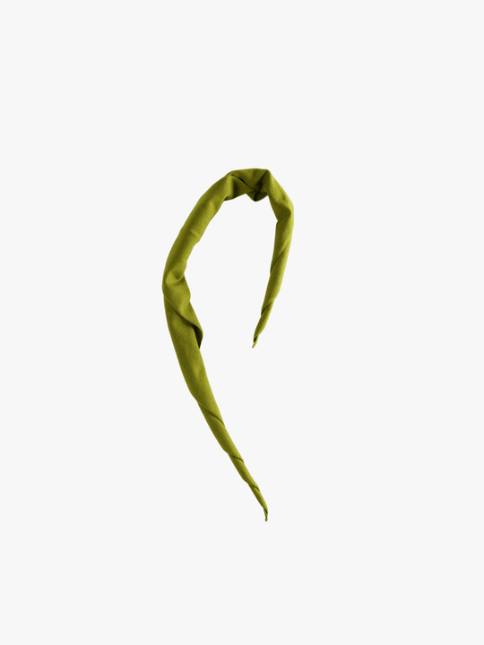 green scarves,top view