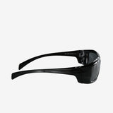 Black eyewear,side view