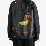 Black jacket, full body view
