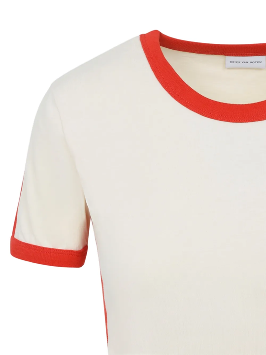 Close up of white shirt,showing texture of the  fabric