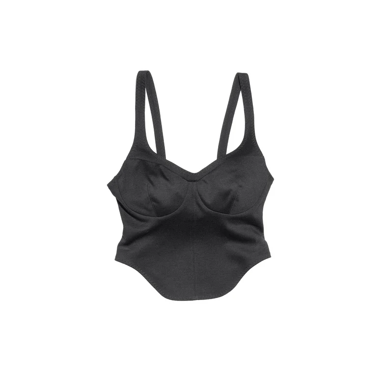 Black top, front view