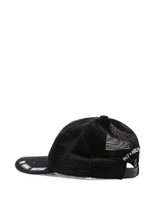 Black hat, back view