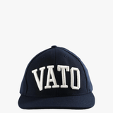 Navy hat, front view