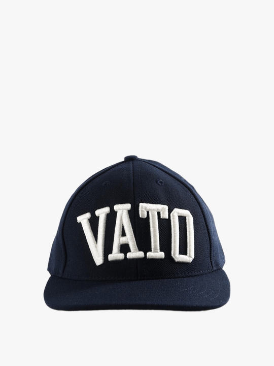 Navy hat, front view
