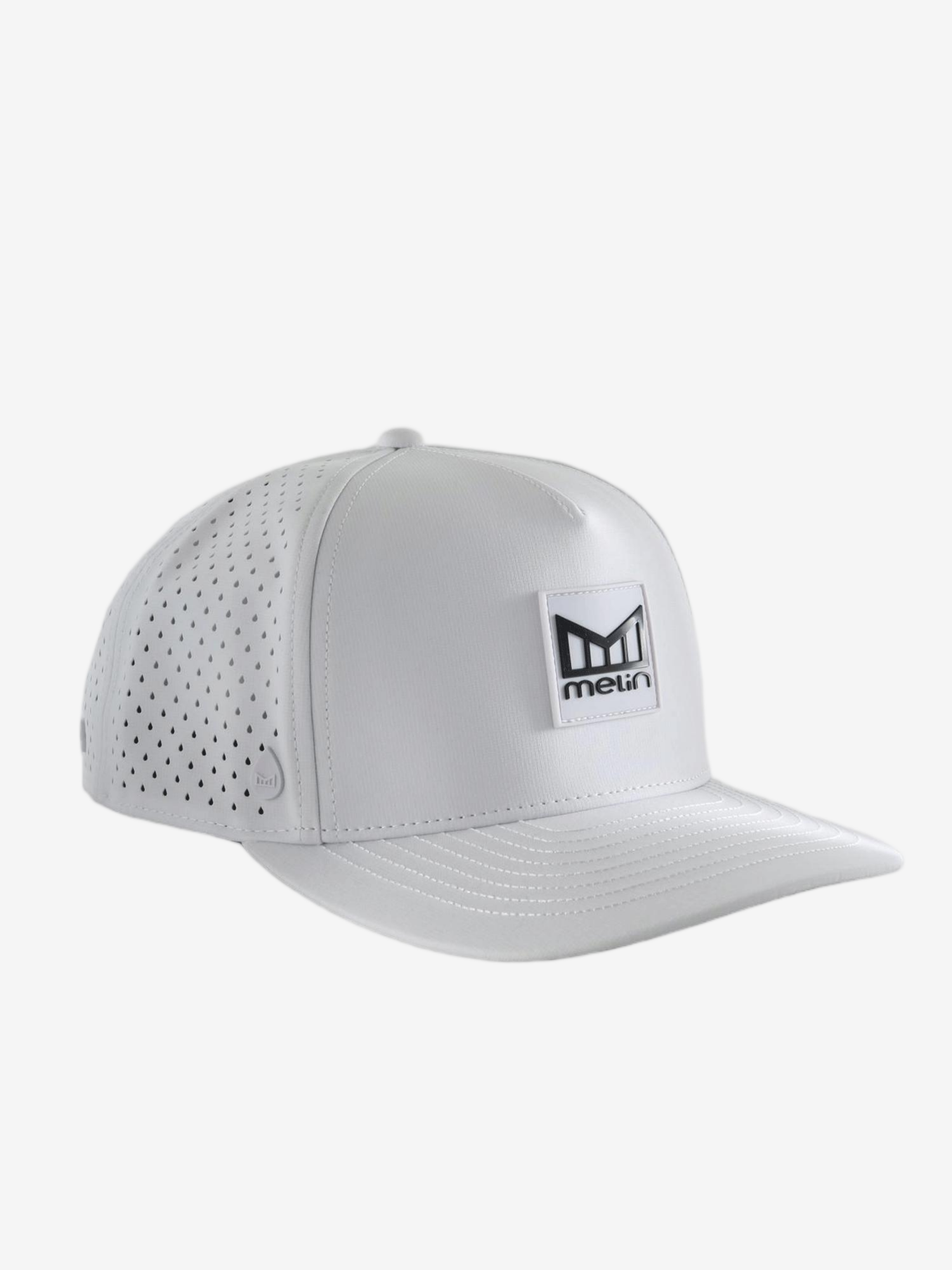 White hat, front view