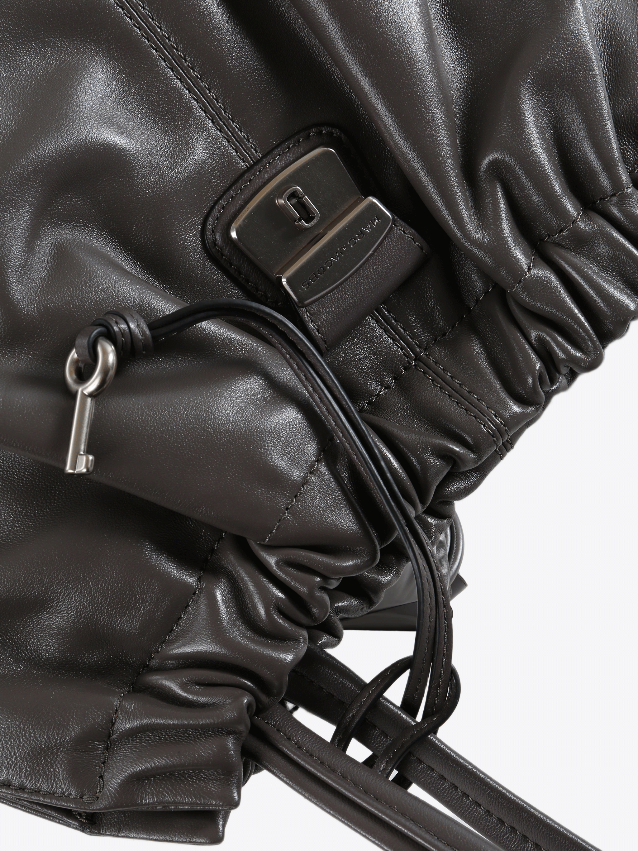 Close up of Black bag, showing detail