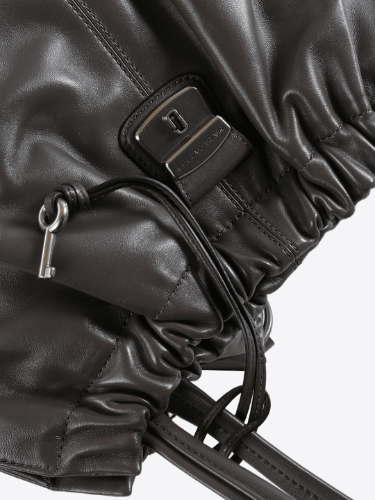 Close up of Black bag, showing detail