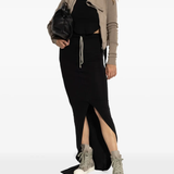 Brown hoodies, full body view