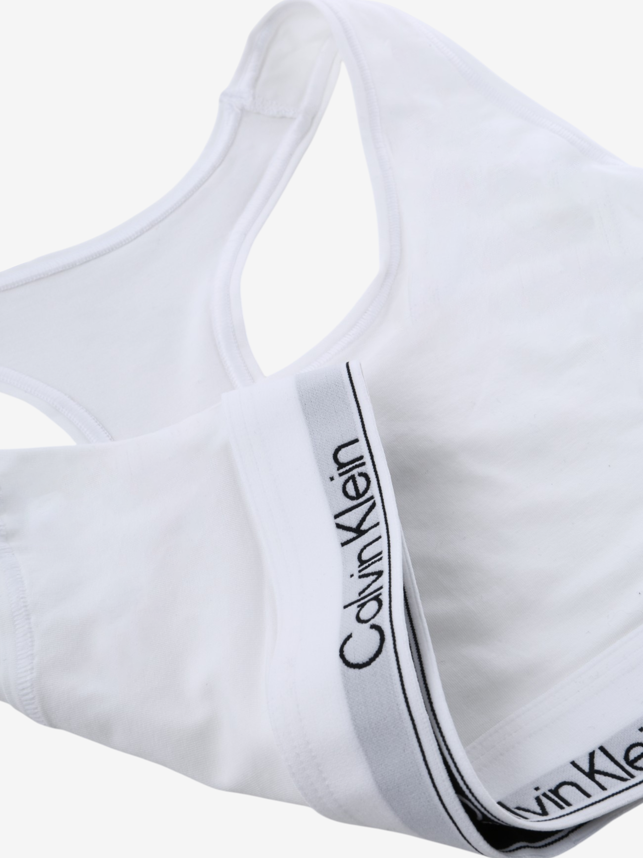 White activewear, front view