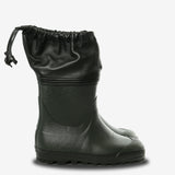 Black boots, front view