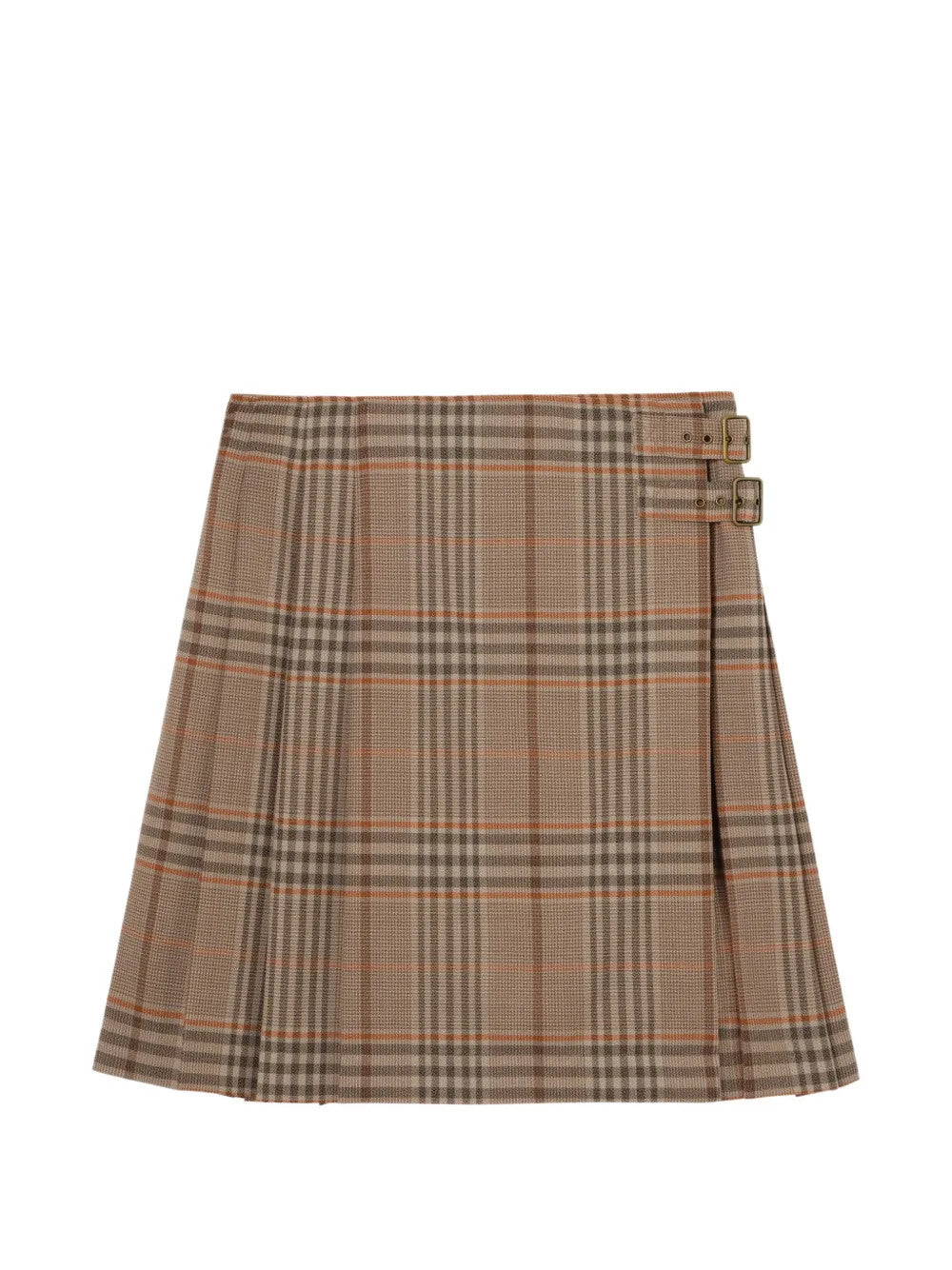 Tan skirt, front view