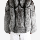 Grey jacket, full body view