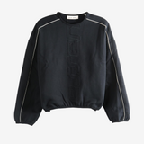 Black shirts, front view