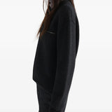 Black top, full body view