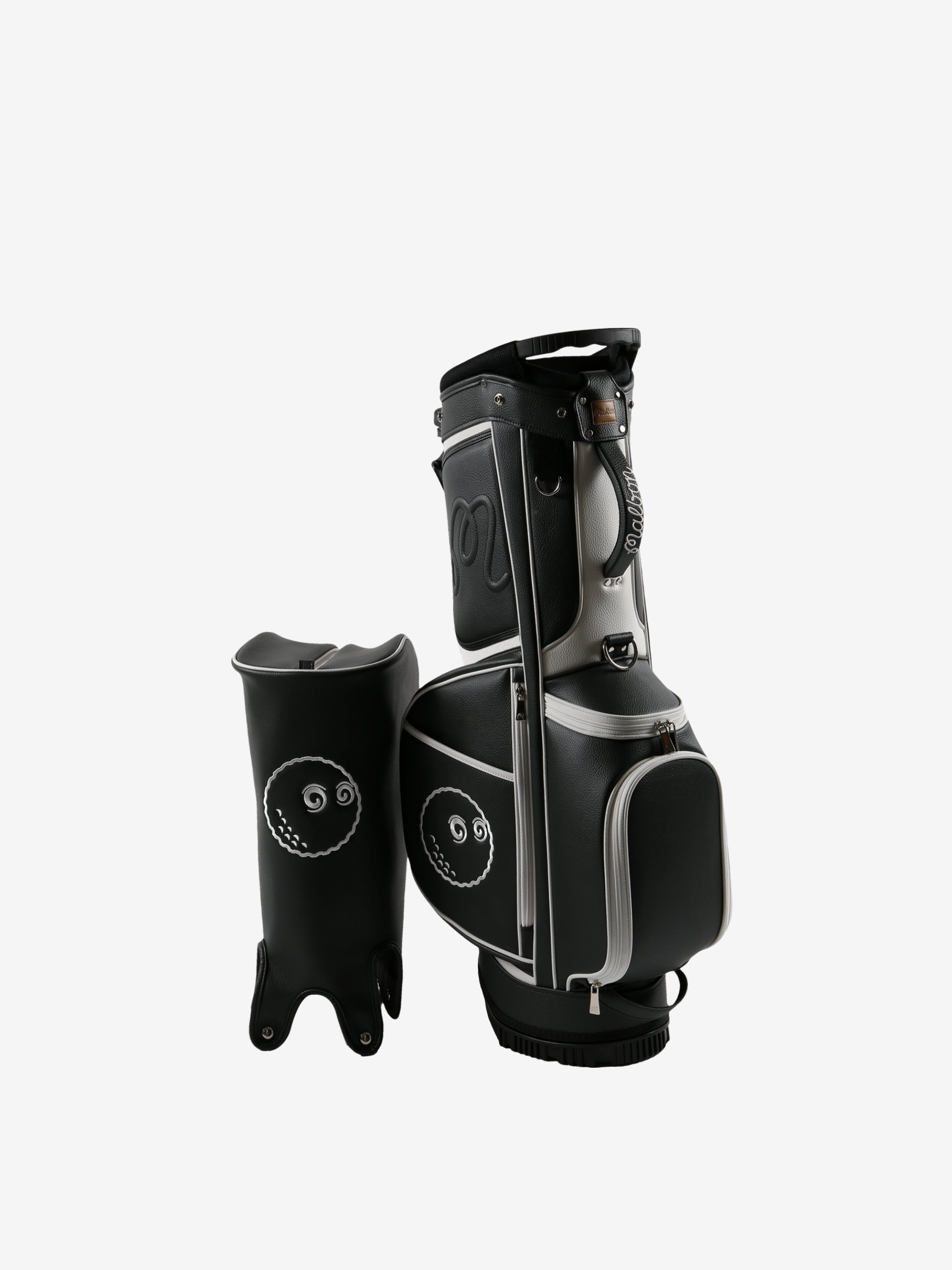 Black bags,front view