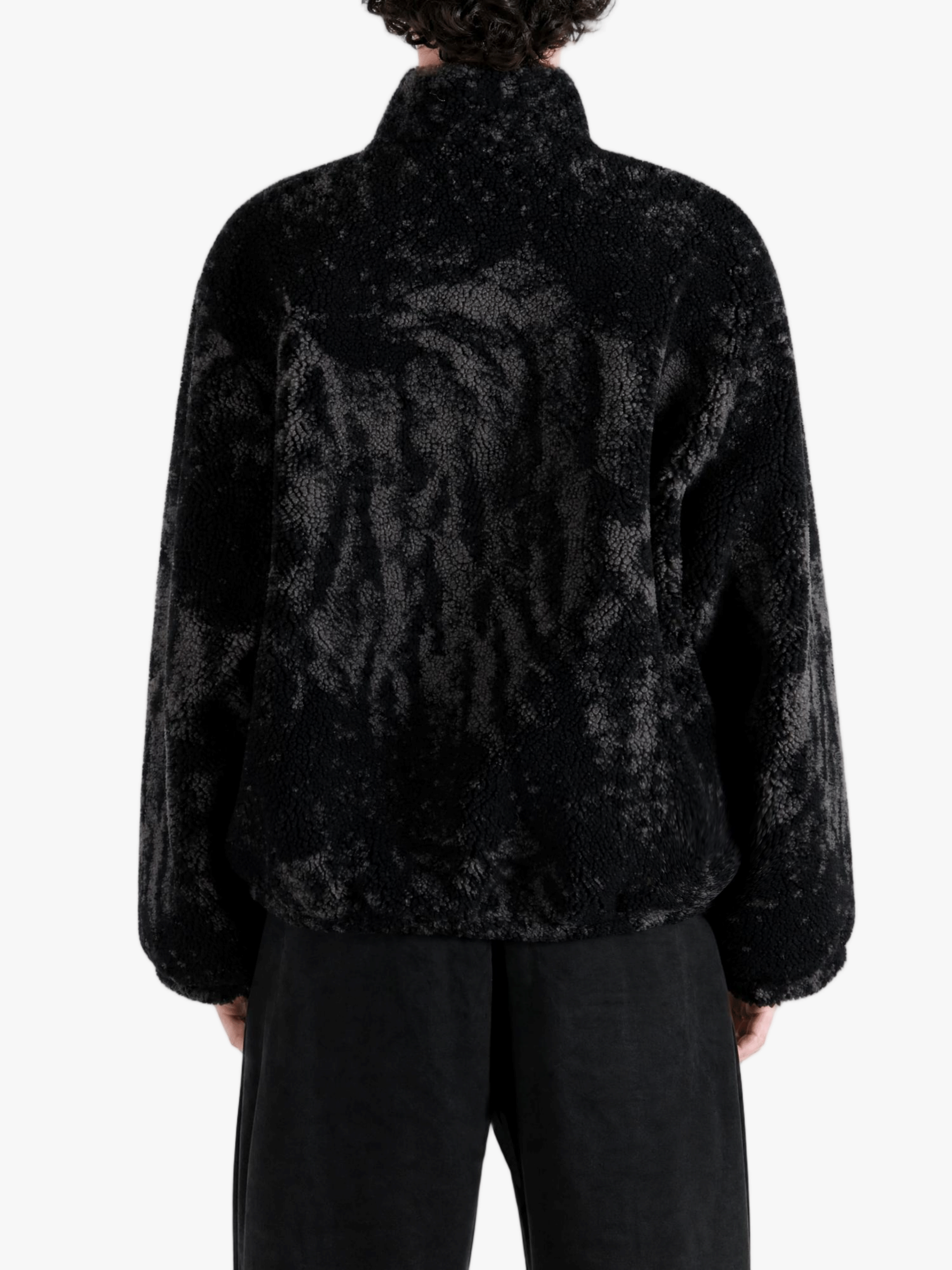 Black jacket, full body view