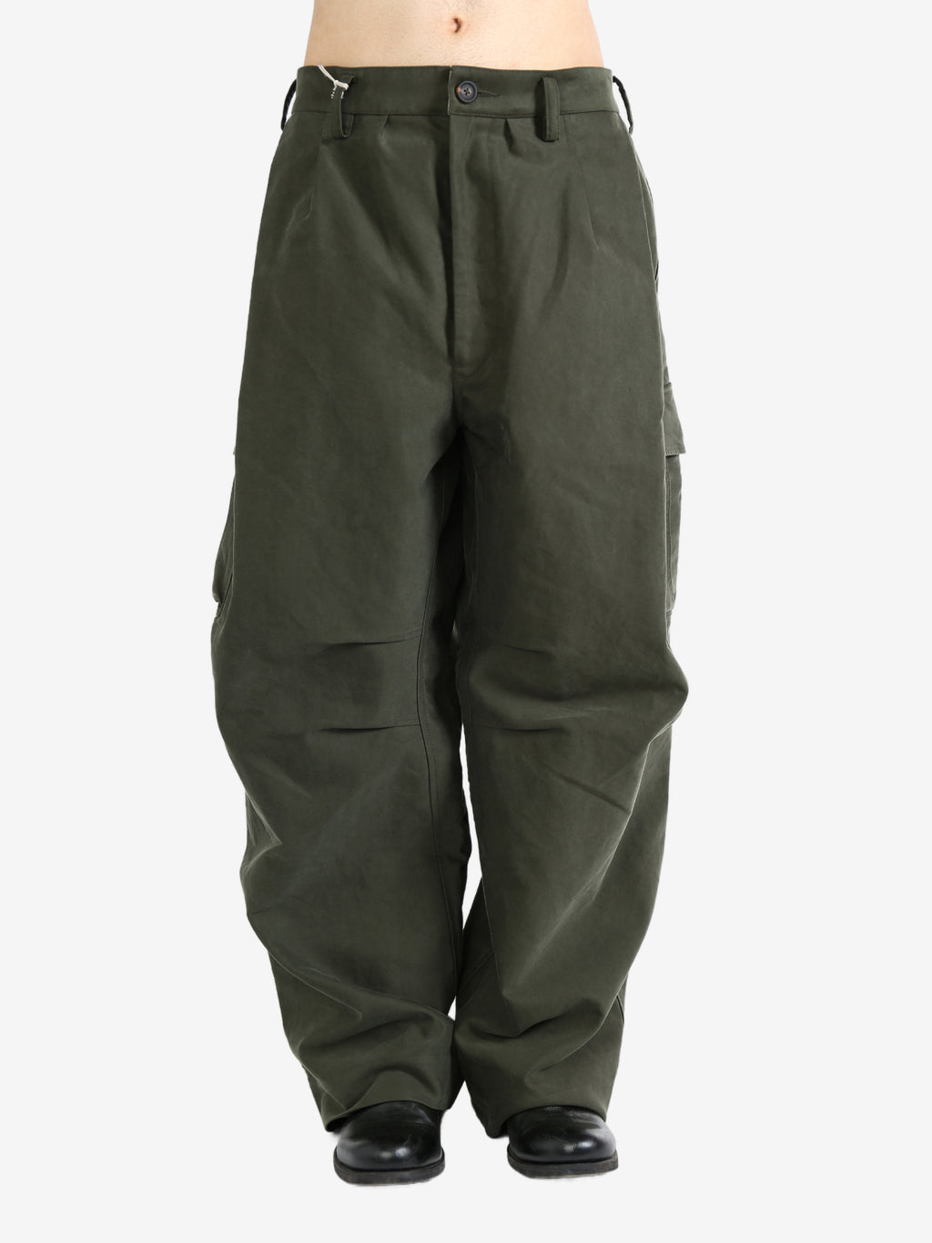 ZIGGY CHEN - Men Drop Crotch Cargo Pants