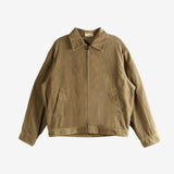 Tan jacket,front view