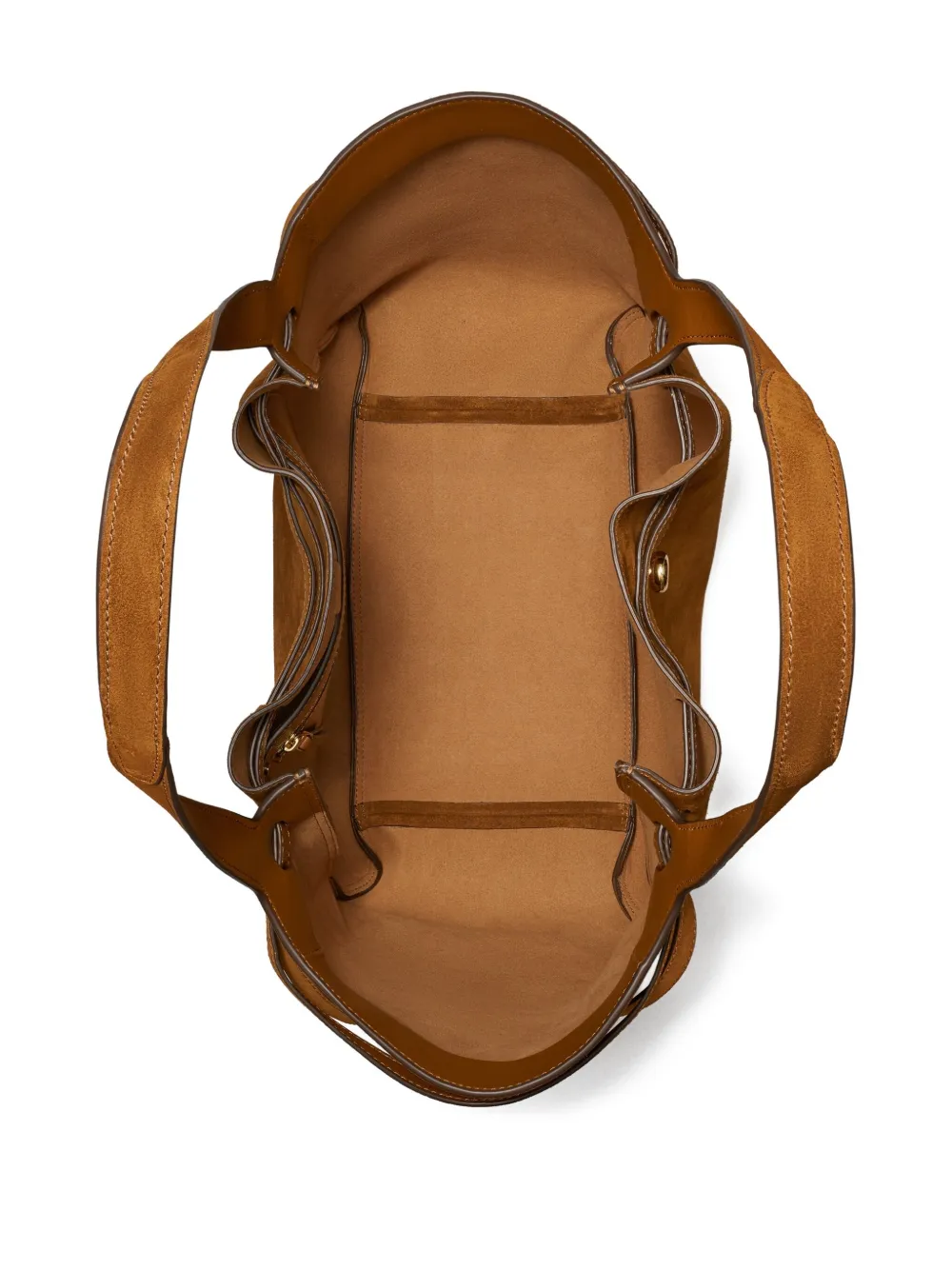 Brown bags, top view