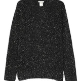 Black sweater,front view