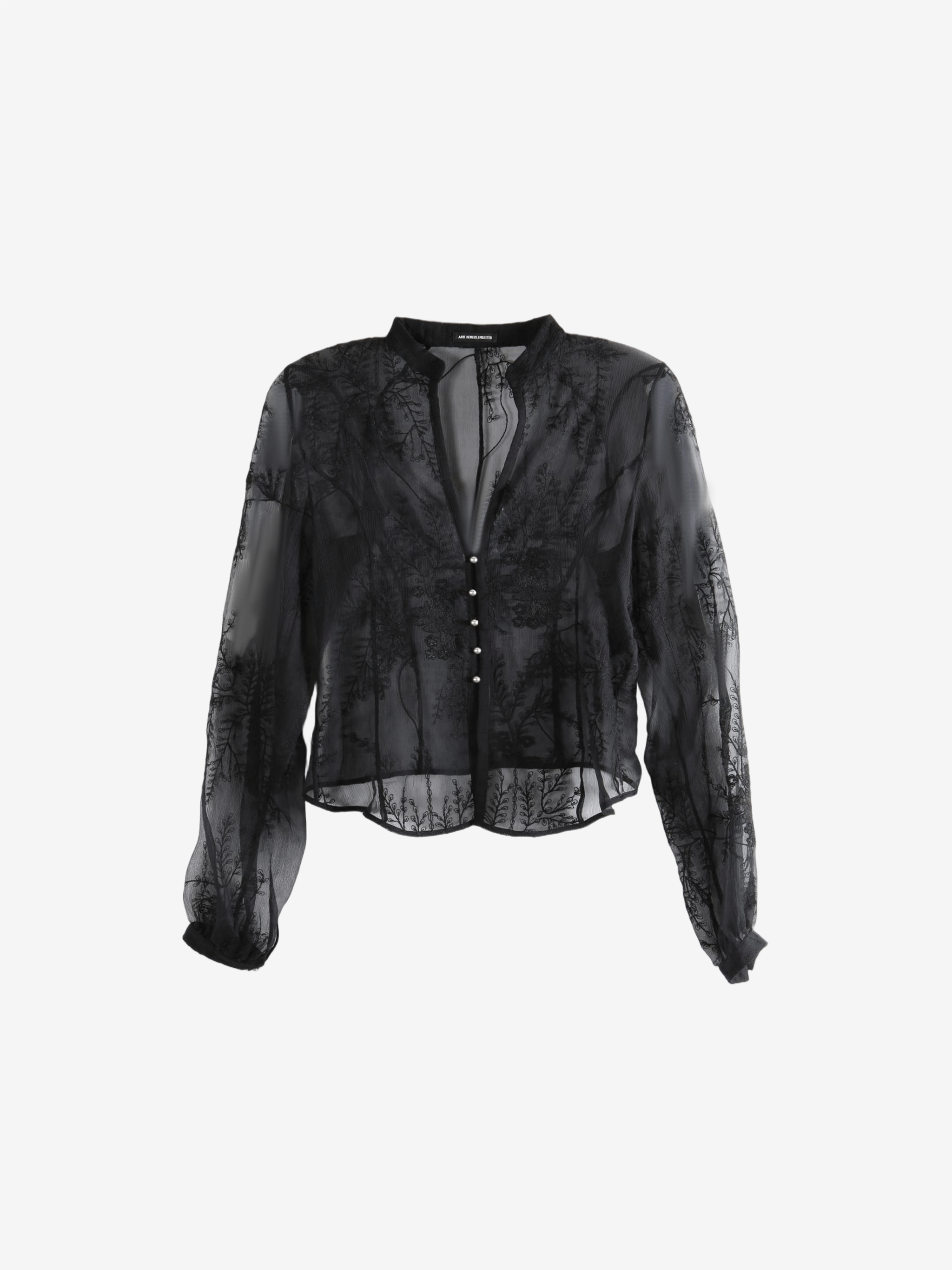 Black shirt ,front view