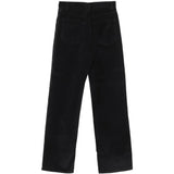 Black pants, back view