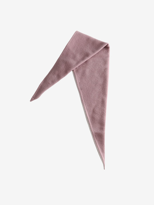 Pink scarf, front view