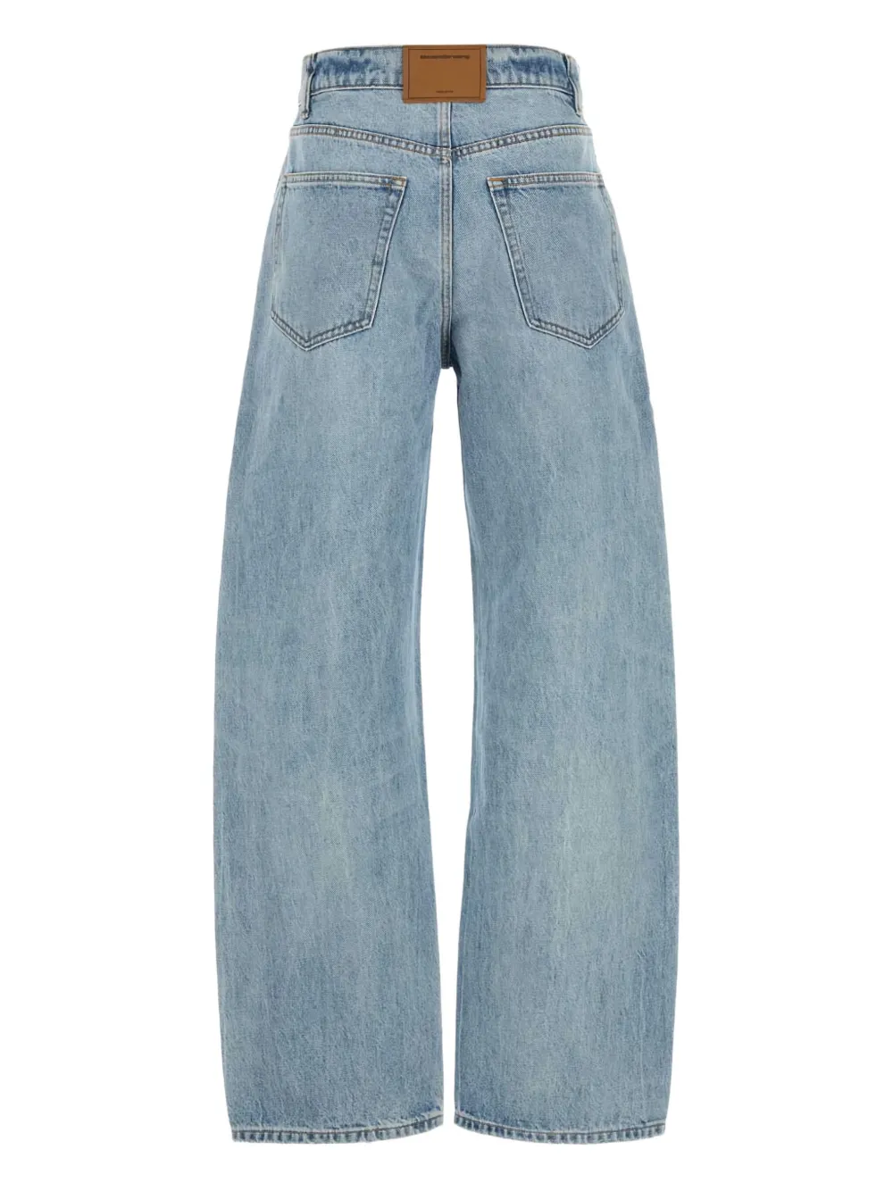Light blue jeans,back view
