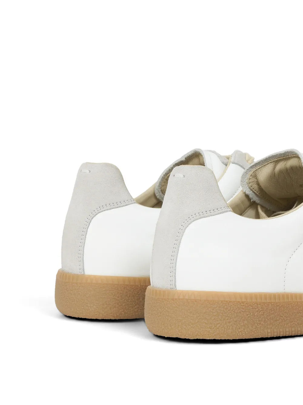 White shoes, side view
