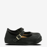 Black shoes,front view