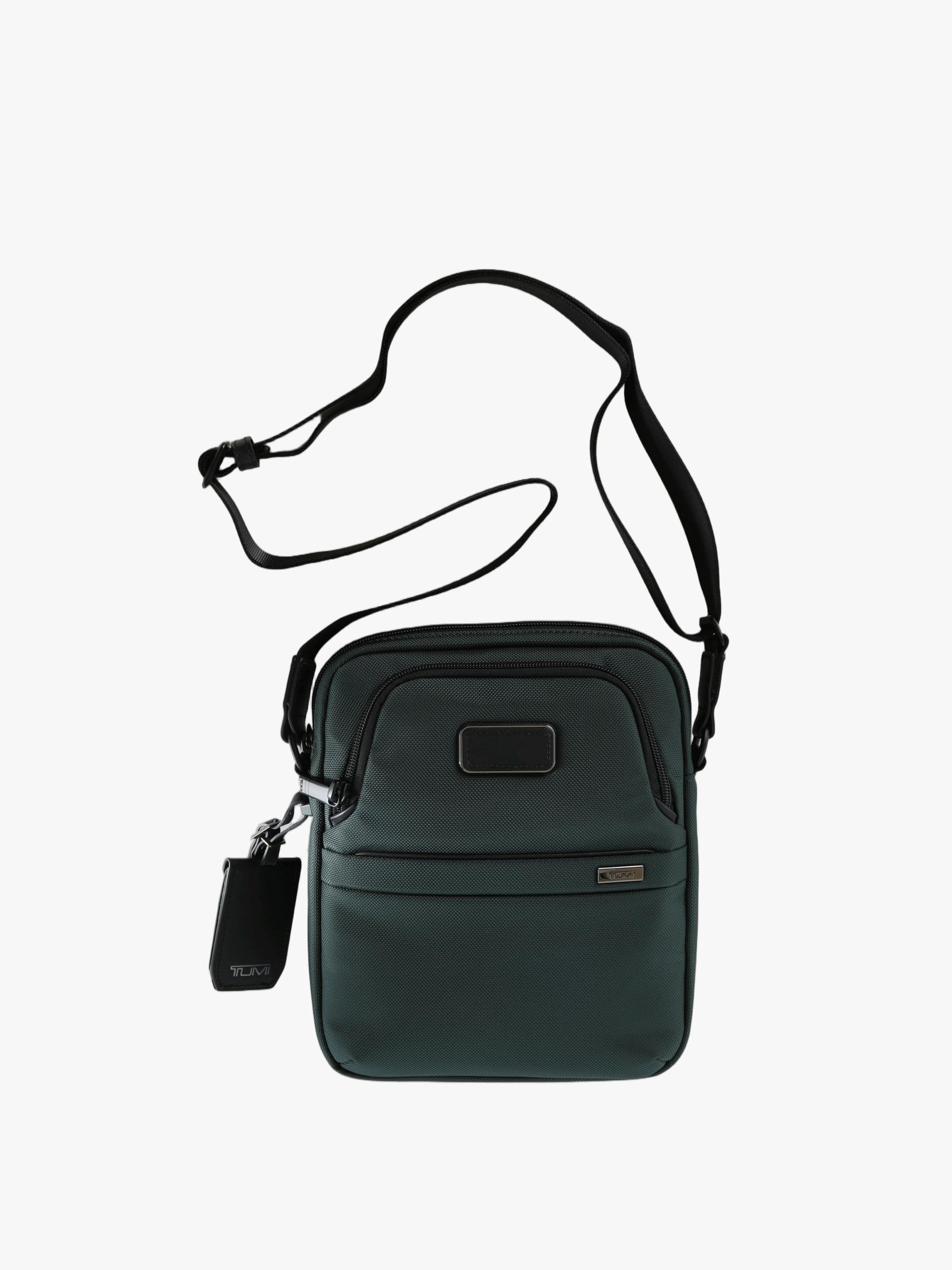 Green bag, front view