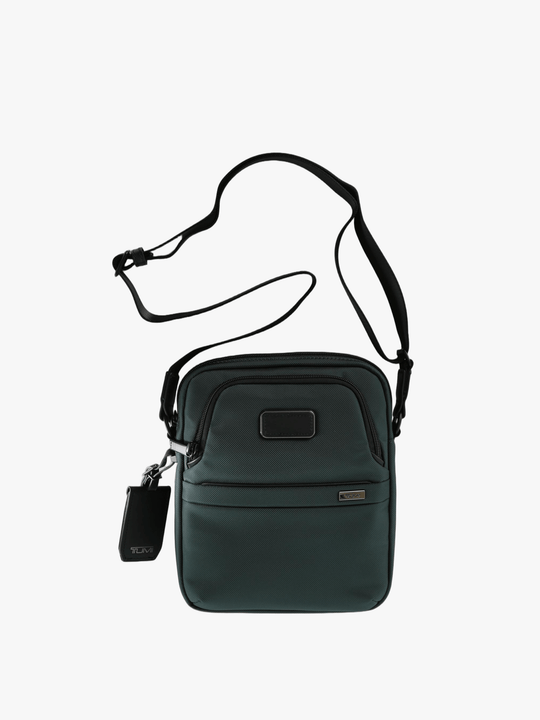 Green bag, front view