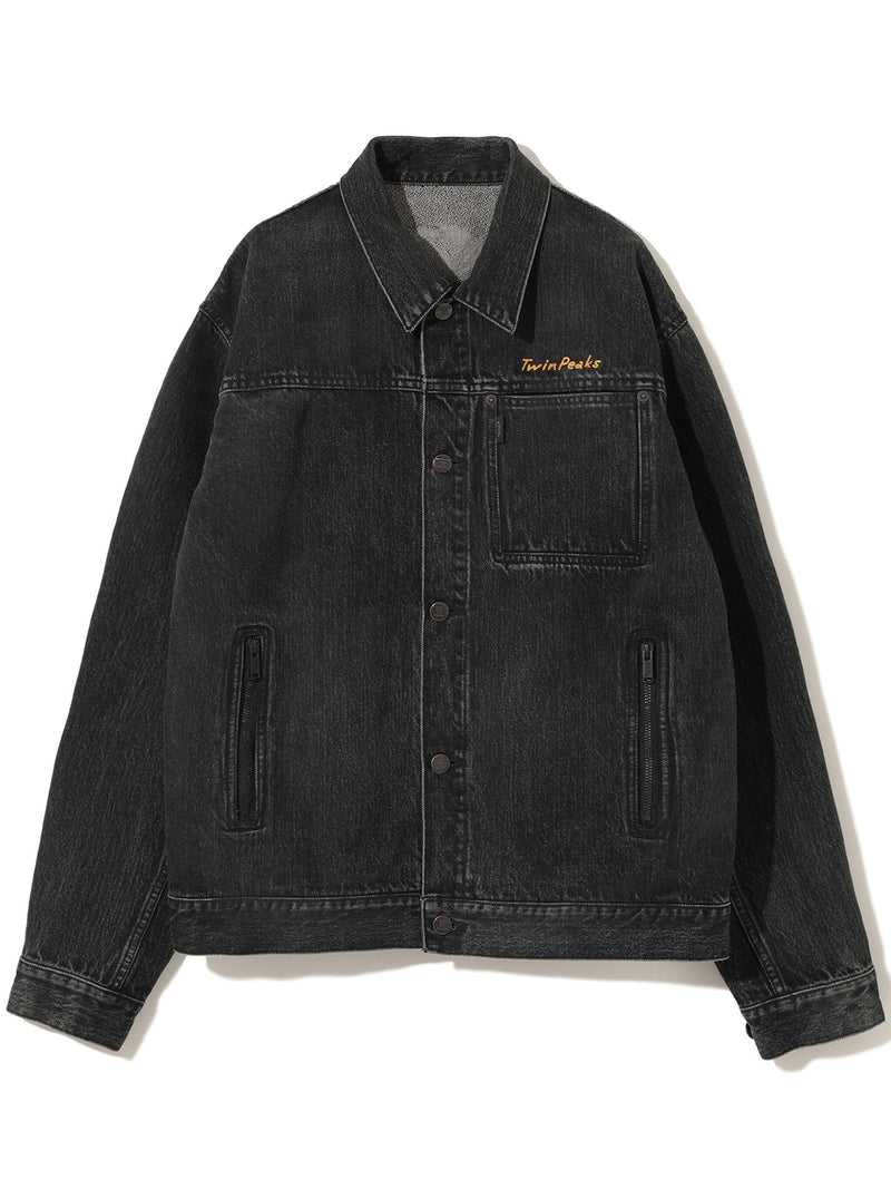 UNDERCOVER - Men Twin Peaks Jacquard Denim Jacket