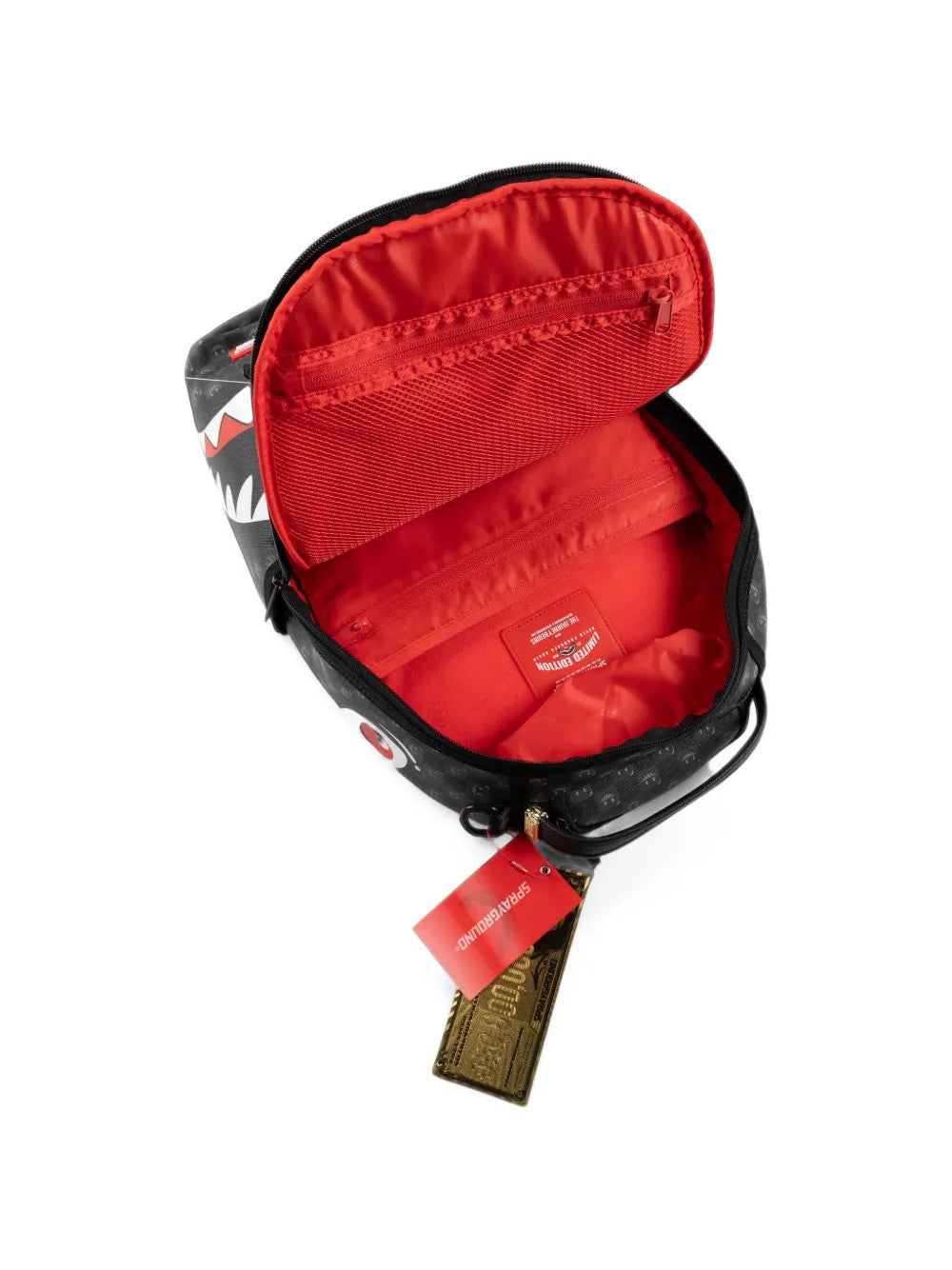 Black bag, front view