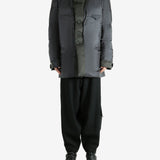 Black jacket, front view