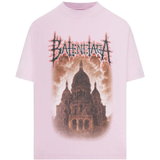 Pink t-shirt, front view