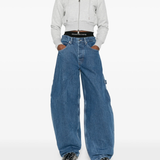 blue jeans, full body view